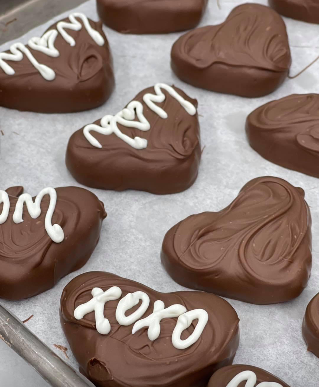 Caramel Mother's Day Heart