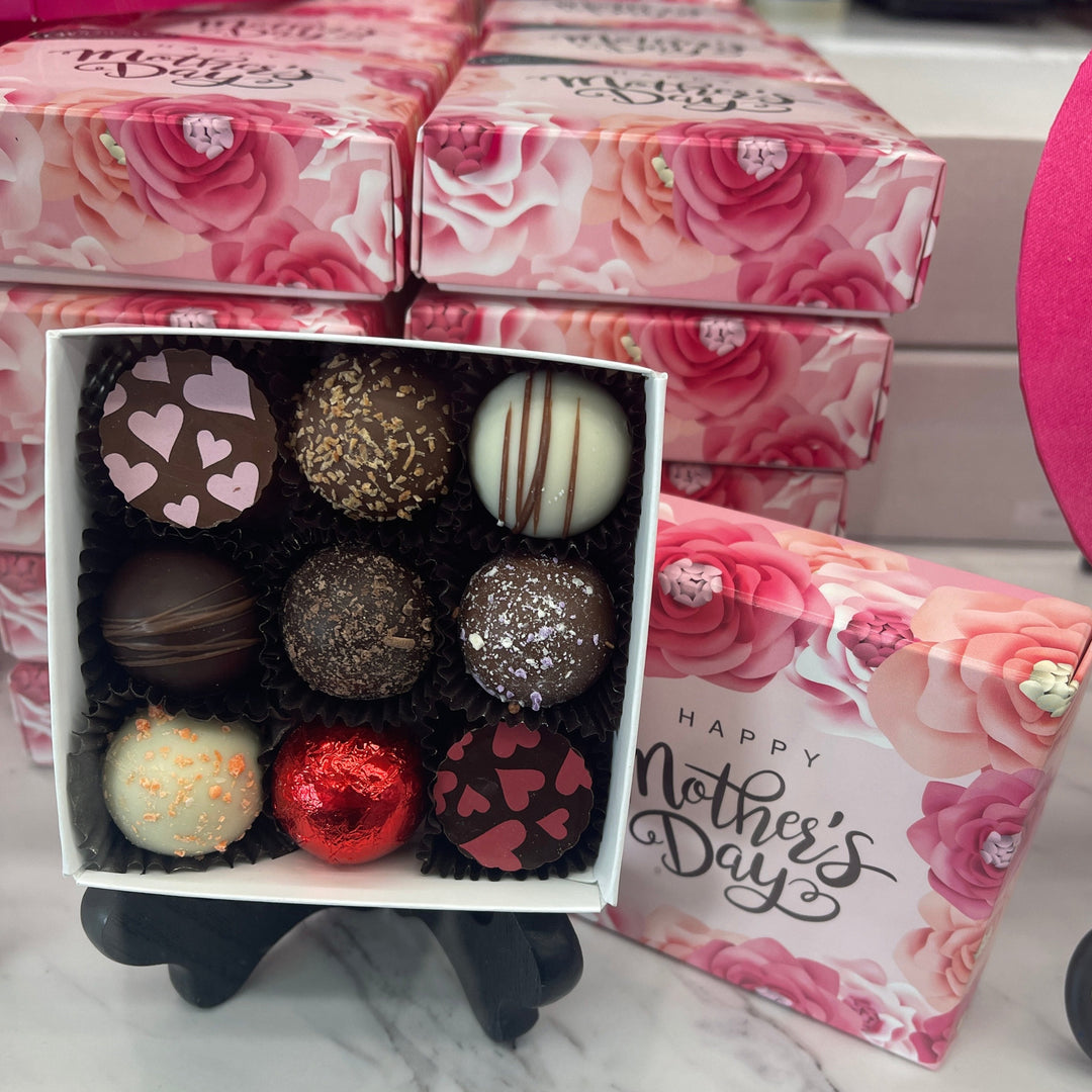 Mother's Day Mini Truffle Box - 9 piece