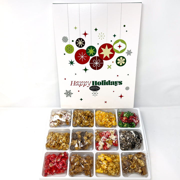 Happy Holiday's Popcorn - 12 Day Christmas Advent Calendar