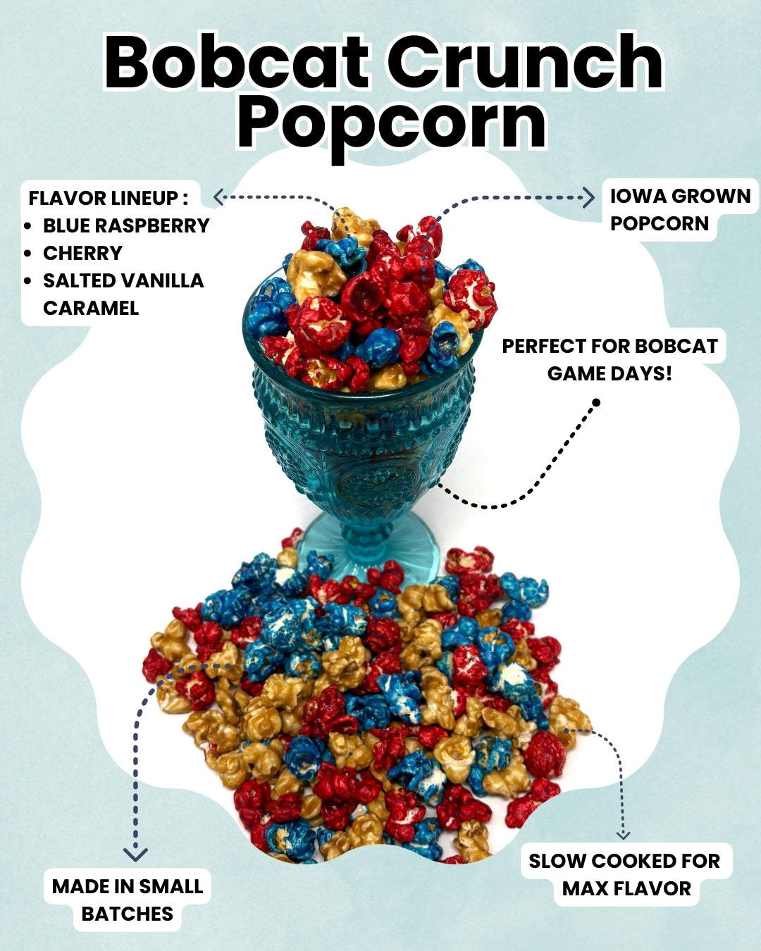 Bobcat Crunch Popcorn
