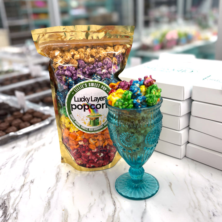 Lucky Layers Popcorn for St. Pats Day
