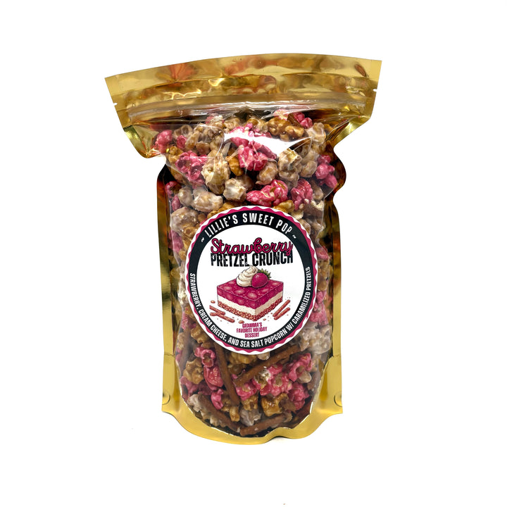 Strawberry Pretzel Crunch