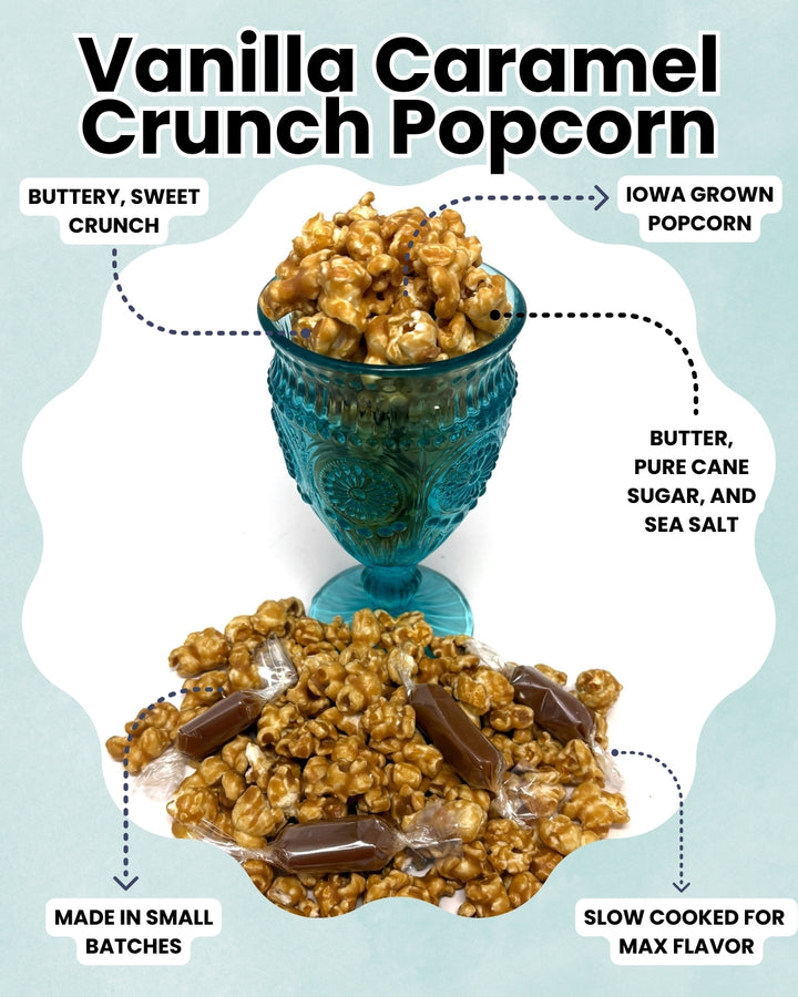 Vanilla Caramel Crunch Popcorn
