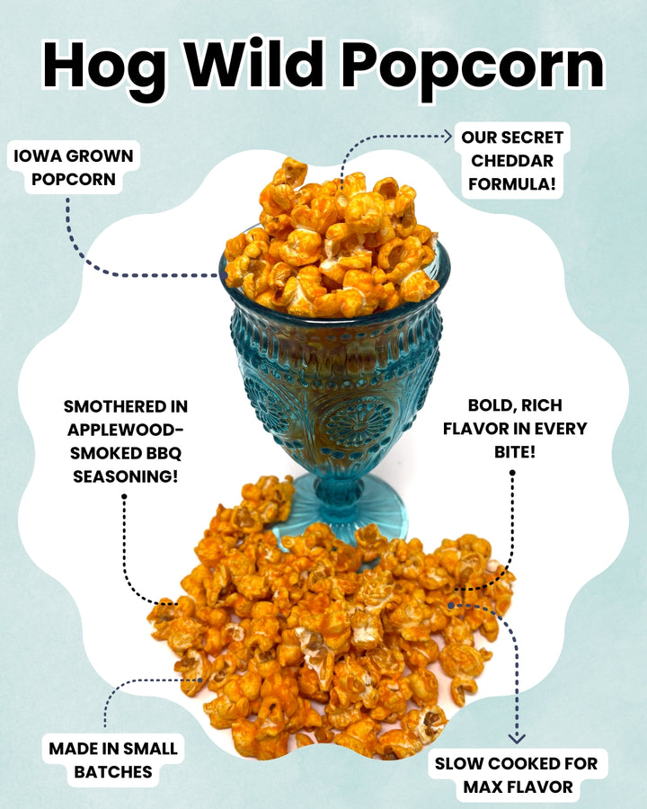 Hog Wild Cheddar - Applewood, cheddar, and bacon