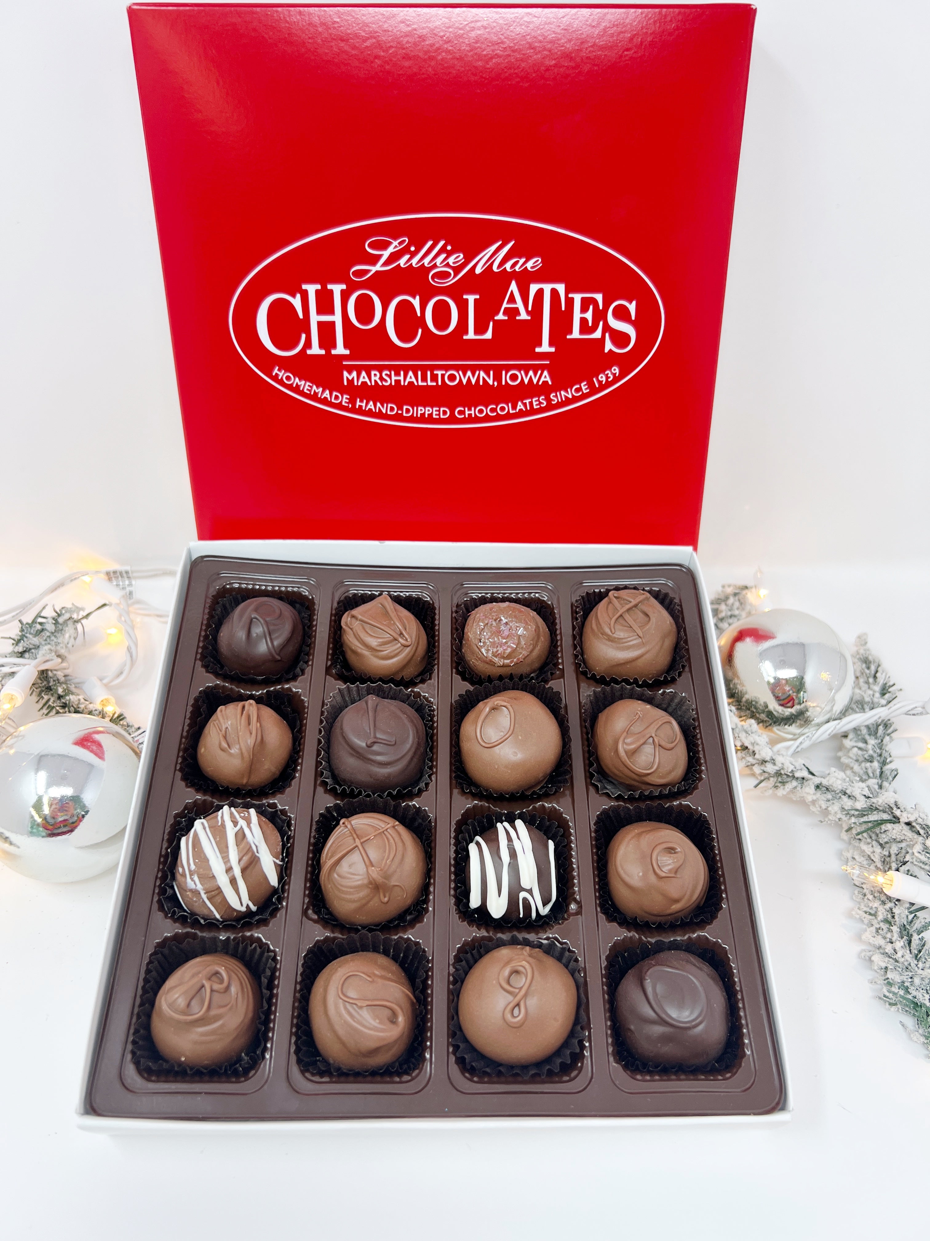 Soft Center Cream Assorted Box – Lillie Mae Chocolates and Caramels