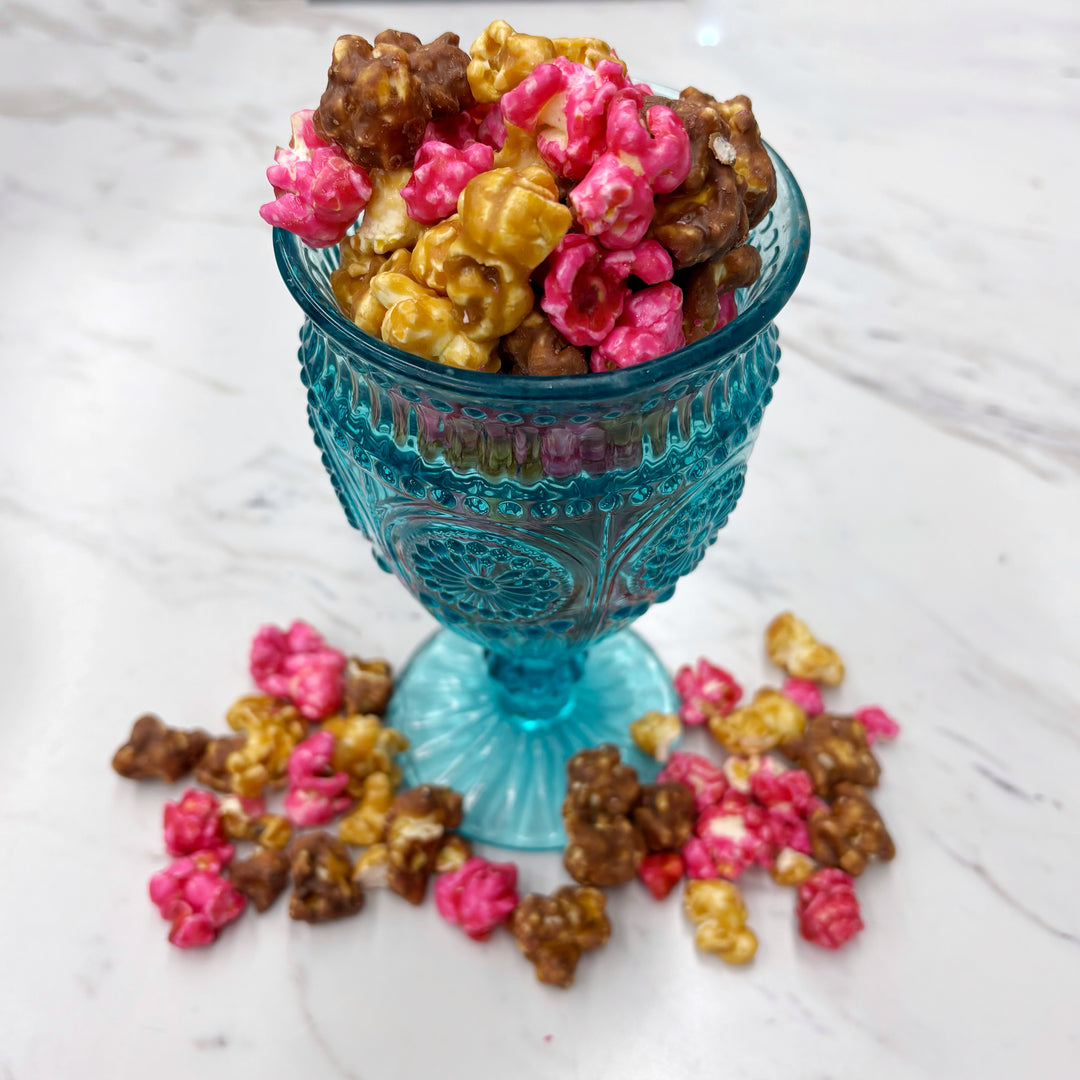 Chocolate Covered Strawberry Popcorn - Valentine’s