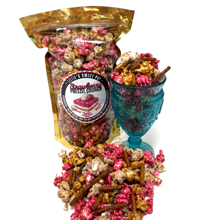 Strawberry Pretzel Crunch