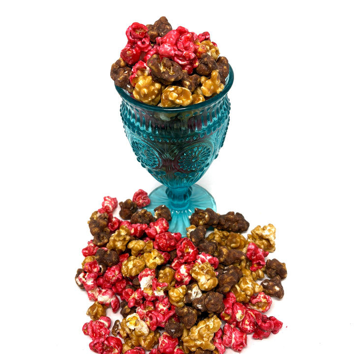 Chocolate Covered Strawberry Popcorn - Valentine’s