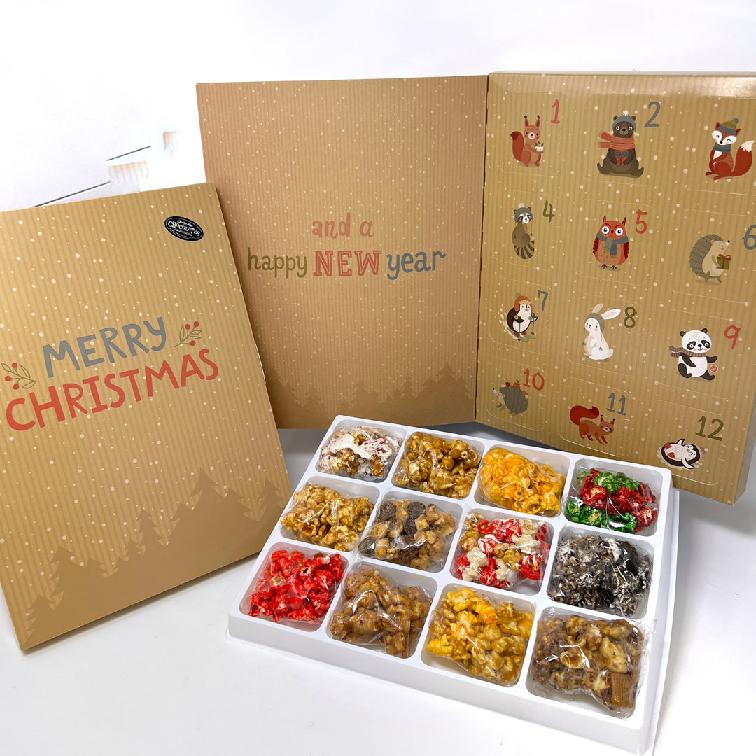 Woodland Celebration Popcorn - 12 Day Christmas Advent Calendar