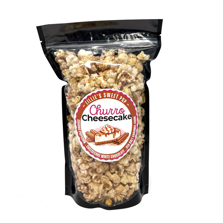 Churro Cheesecake Popcorn