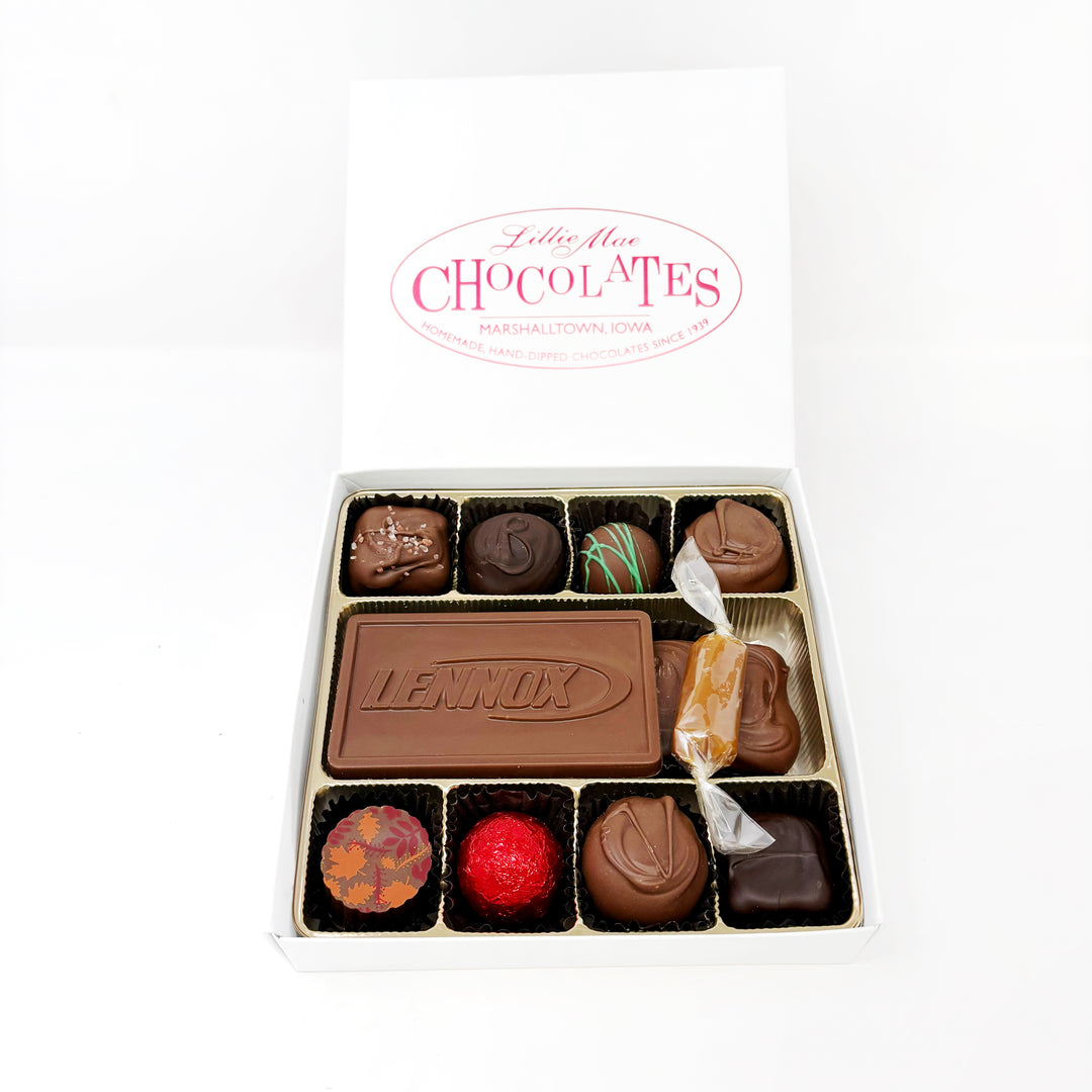 Lennox Gift Giving Chocolate Logo Mold - Perfect Corporate Gifts