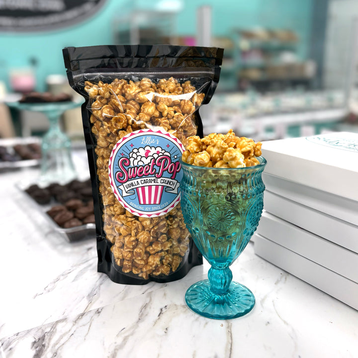 Vanilla Caramel Crunch Popcorn