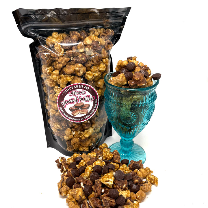 Ultimate Peanut Butter Cup Popcorn