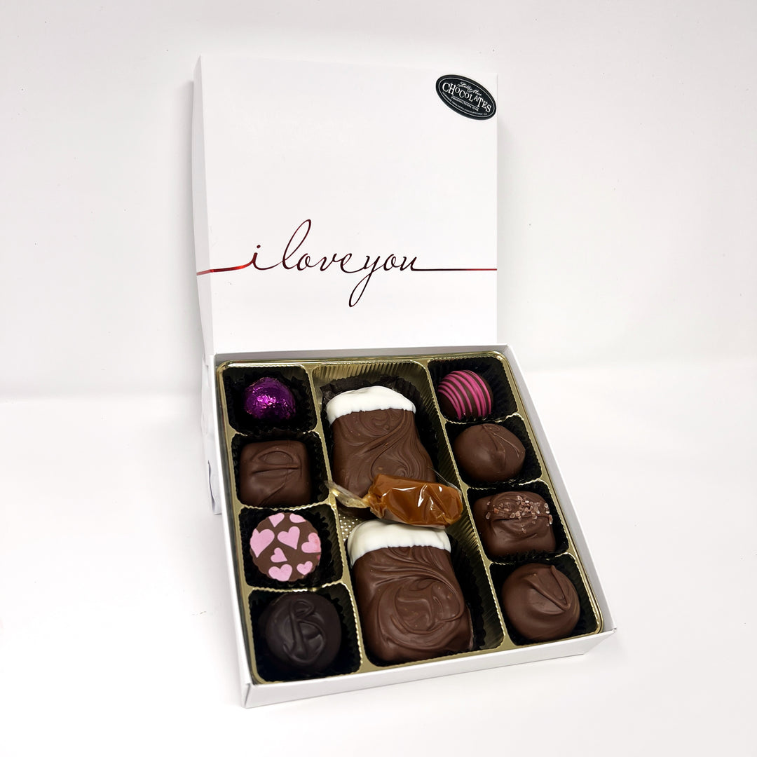 Medium Valentine's Assorted Chocolate Box - 11 pcs