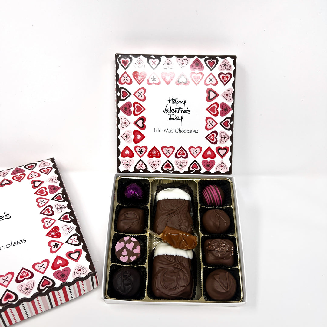 Medium Valentine's Assorted Chocolate Box - 11 pcs