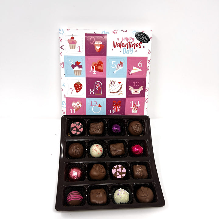 Valentine's Day Advent Calendar - 16 Chocolates