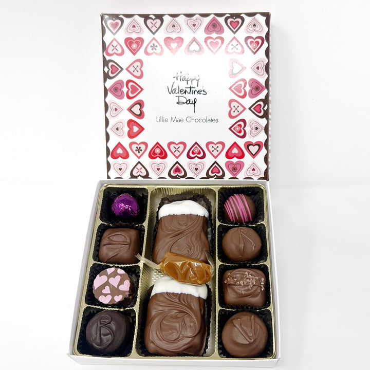 Medium Valentine's Assorted Chocolate Box - 11 pcs