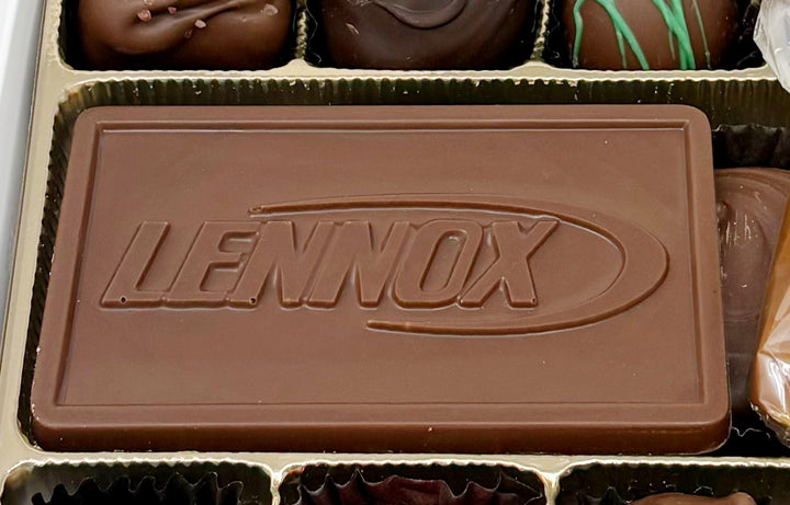 Lennox Gift Giving Chocolate Logo Mold - Perfect Corporate Gifts
