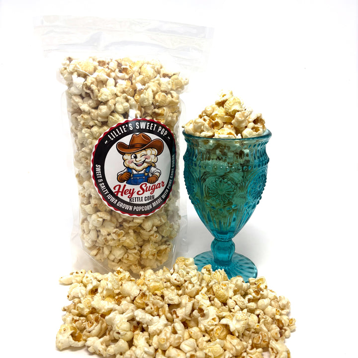 Hey Sugar Kettle Corn brings in the perfect balance of sweet and salty! 