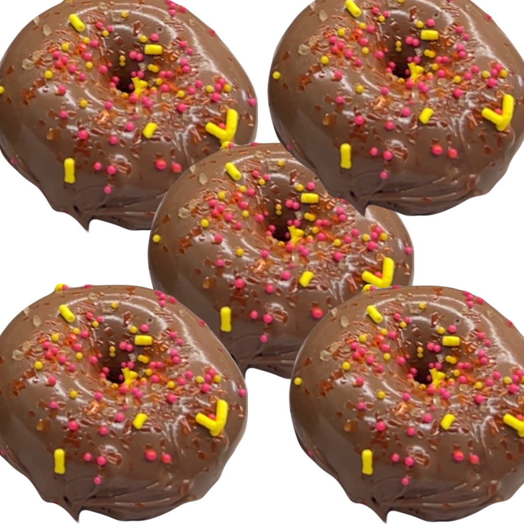 Chocofreeze - Chocolate Dipped Freeze Dried Peach Rings 5 pack