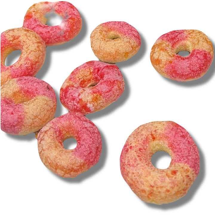 Chocofreeze - Chocolate Dipped Freeze Dried Peach Rings 5 pack