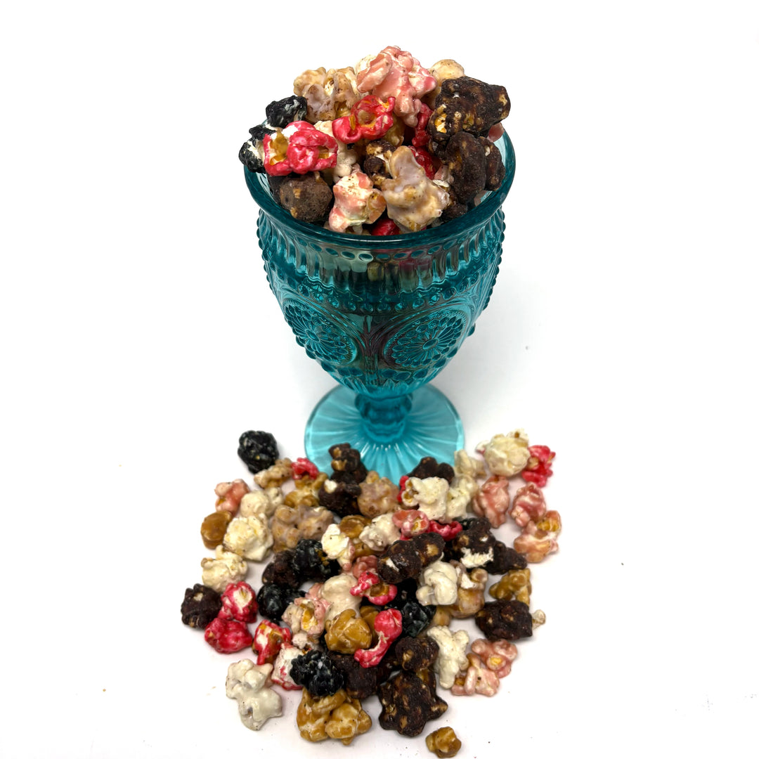 Raspberry Chip Popcorn
